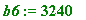 b6 := 3240